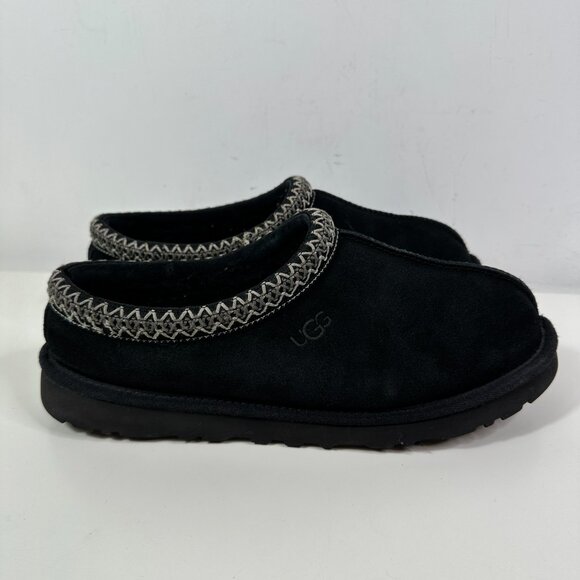 UGG Men's Tasman Black Slipper Shoe Size 10 - Picture 2 of 15